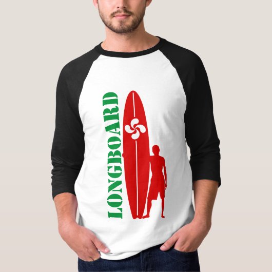Baskisch surfbaar Shirt (Voorkant)