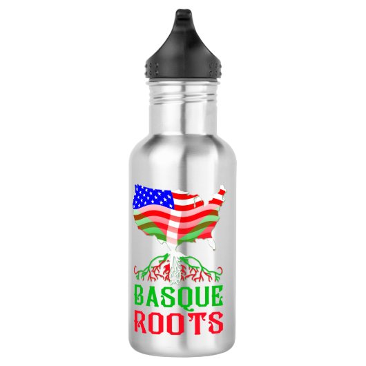 Baskische Amerikaanse Roots Water Fles (Rechts)