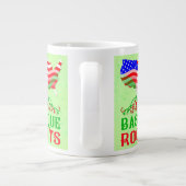 Baskische Amerikaanse rots Grote Koffiekop (Achterkant)