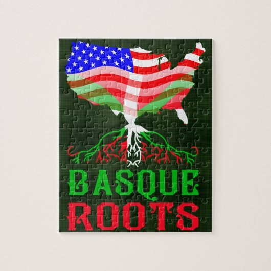 Baskische Amerikaanse rots Legpuzzel (Verticaal)