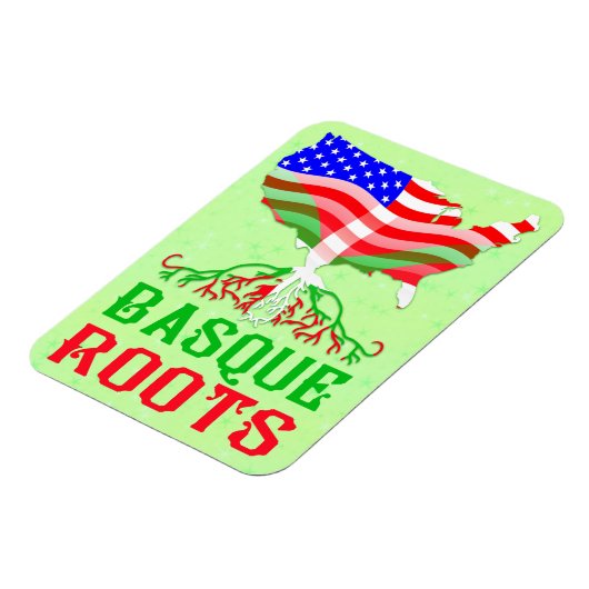 Baskische Amerikaanse rots Magneet (Linkerzijde)