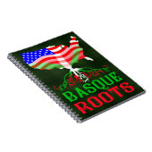 Baskische Amerikaanse rots Notitieboek (Rechterzijde)