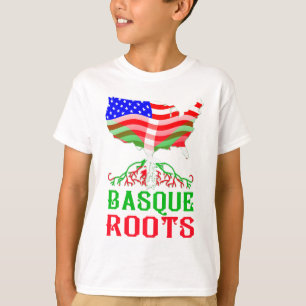 Baskische Amerikaanse rots T-shirt
