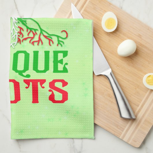 Baskische Amerikaanse rots Theedoek (Quarter Fold)