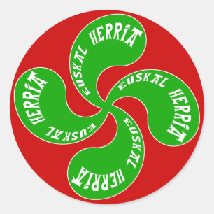 Baskische kruis Sticker