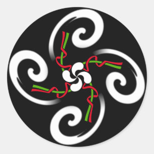 Baskische kruis Sticker
