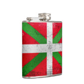 Baskische markering met verstelbare stijl: Ikurriñ Heupfles (Rechts)