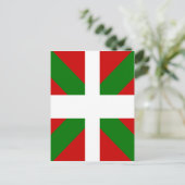 Baskische markering van hoge kwaliteit briefkaart (Staand voorkant)