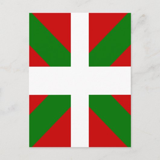 Baskische markering van hoge kwaliteit briefkaart (Voorkant)