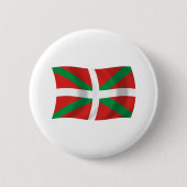 Baskische People Flag Button (Voorkant)