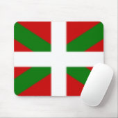Baskische regio Flag Mousepad Muismat (Met muis)