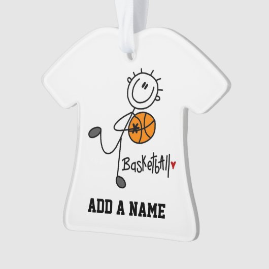 Baskische speelbalspeler ornament (voorkant)