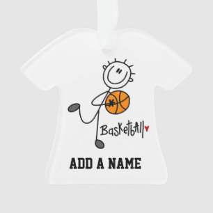 Baskische speelbalspeler ornament
