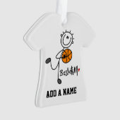 Baskische speelbalspeler ornament (voorkant)