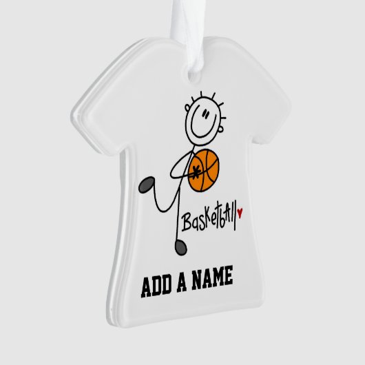 Baskische speelbalspeler ornament (voorkant)