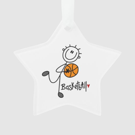 Baskische speelbalspeler ornament (voorkant)