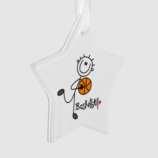 Baskische speelbalspeler ornament (voorkant)