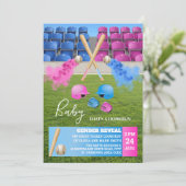 Baskische sport Rook sekse onthullen Kaart (Staand voorkant)