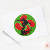Baskische Surfen Sticker (Envelop)