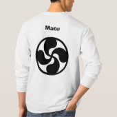 Baskische trots van Matu T-shirt (Achterkant)