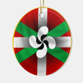 Baskische versiering keramisch ornament (Links)