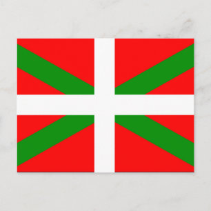Baskische vlag briefkaart