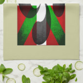 Baskische vlag en dwars theedoek (Gevouwen)