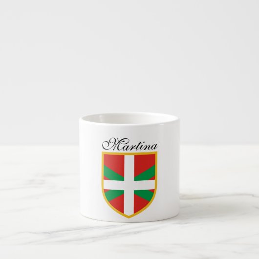 Baskische Vlag Espresso Kop (Voorkant)