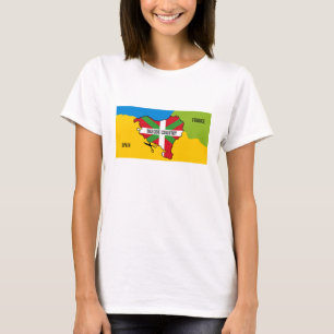Baskische vlag Ikurriña, onafhankelijkheid Basken T-shirt