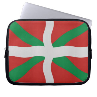 Baskische vlag laptop sleeve