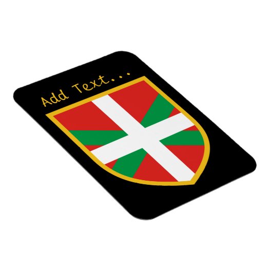 Baskische vlag magneet (Rechterzijde)