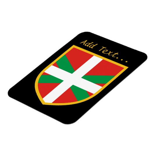 Baskische vlag magneet (Linkerzijde)