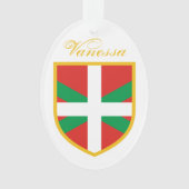 Baskische vlag ornament (voorkant)