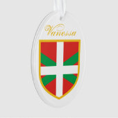 Baskische vlag ornament (voorkant)