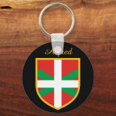 Baskische vlag sleutelhanger (Voorkant)