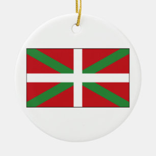 Baskische vlag Spanje Keramisch Ornament