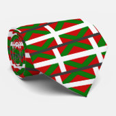 Baskische vlag stropdas (Opgerold)