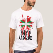 Baskische vlag t-shirt (Voorkant)