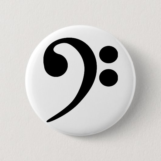 Baskleutel Ronde Button 5,7 Cm (Voorkant)