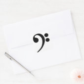 Baskleutel Vierkante Sticker (Envelop)
