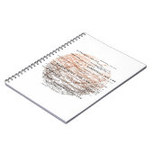 Basktetball voor het leven, voor altijd notebook notitieboek (Linkerzijde)