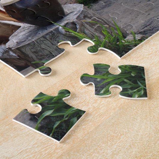 Basotho Chieftain Medicine man. Legpuzzel (Zijkant)