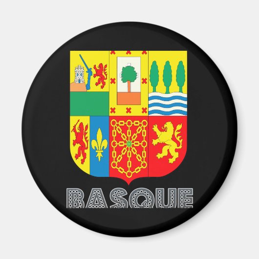 Basquan Emblem Magneet (Voorkant)