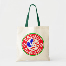 Basque American Euskara Lauburu Cross Bag Tote Bag
