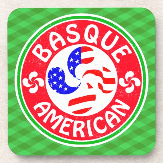 Basque American Euskara Lauburu Cross Drankjes Onderzetter (Voorkant)