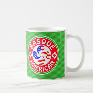 Basque American Euskara Lauburu Cross Koffiemok