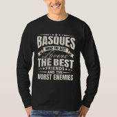 Basque Best Basques Men & Women T-shirt (Voorkant)