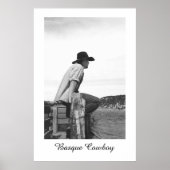 Basque Cowboy Poster (Voorkant)