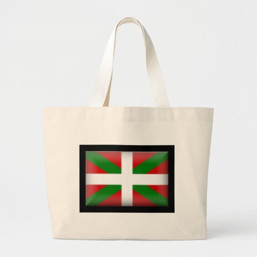 Basque FlagPaís Vasco Grote Tote Bag (Voorkant)