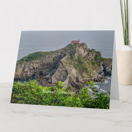 Basque Hermitage, San Juan de Gaztelugatxe Kaart (Voorkant)